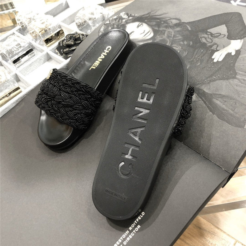 High Quality Luxury Chanel Slippers product detail