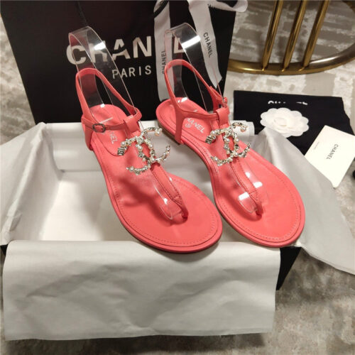 High Quality Luxury Chanel Flat Sandals – Style 27462 product detail