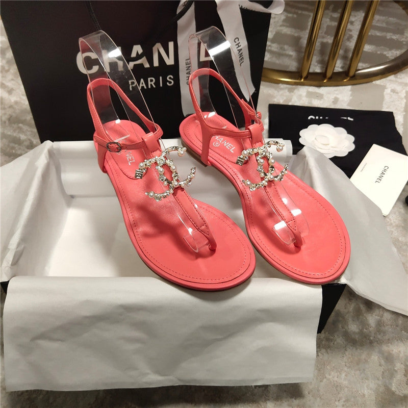 High Quality Luxury Chanel Flat Sandals – Style 27462 product detail