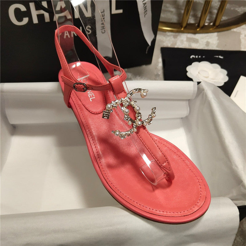 High Quality Luxury Chanel Flat Sandals – Style 27462 product detail