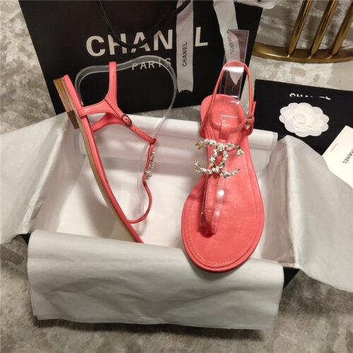 High Quality Luxury Chanel Flat Sandals – Style 27462 product detail