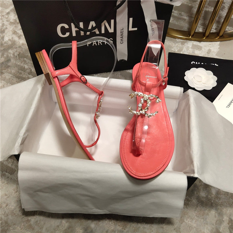 High Quality Luxury Chanel Flat Sandals – Style 27462 product detail
