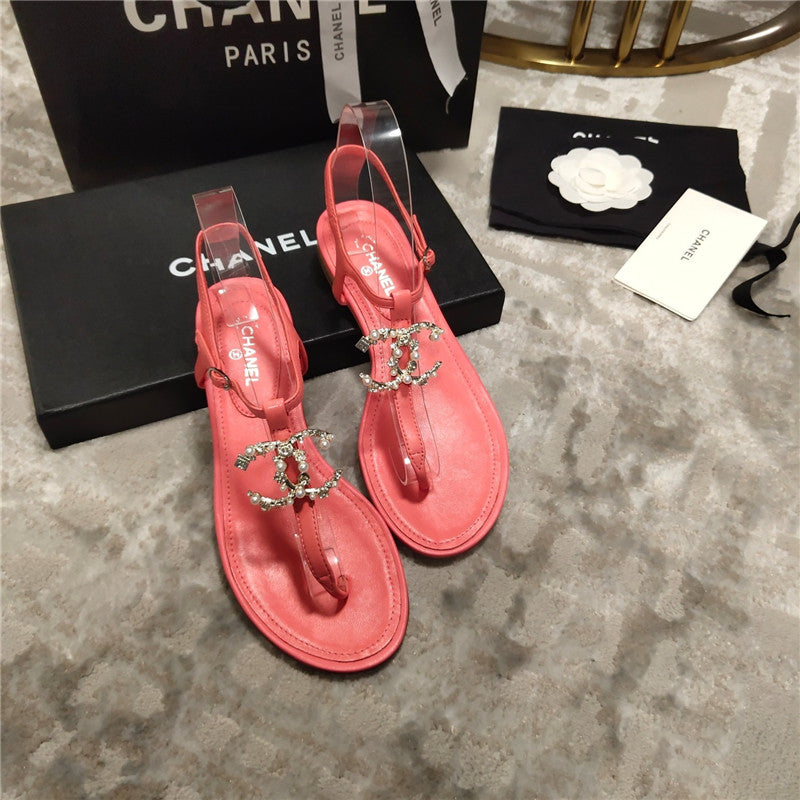 High Quality Luxury Chanel Flat Sandals – Style 27462 product detail