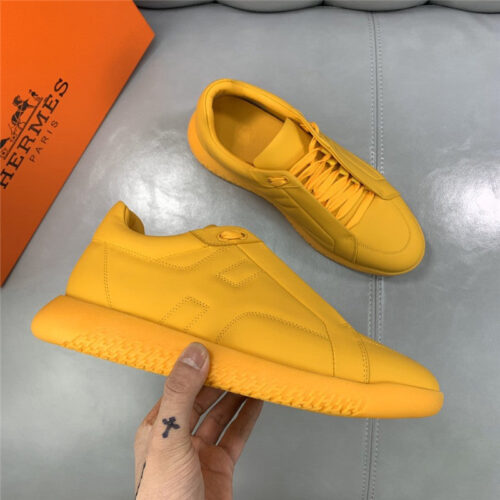 High Quality Luxury Hermes Mens Sneakers