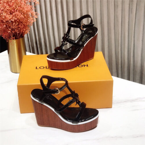 High Quality Luxury Louis Vuitton Heel Sandals – Ref Rh-14483 alternate view