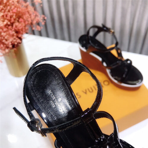 High Quality Luxury Louis Vuitton Heel Sandals – Ref Rh-14483 product detail
