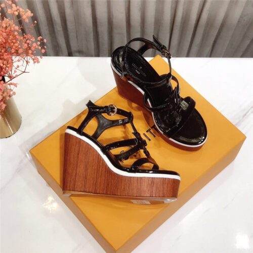 High Quality Luxury Louis Vuitton Heel Sandals – Ref Rh-14483 product detail