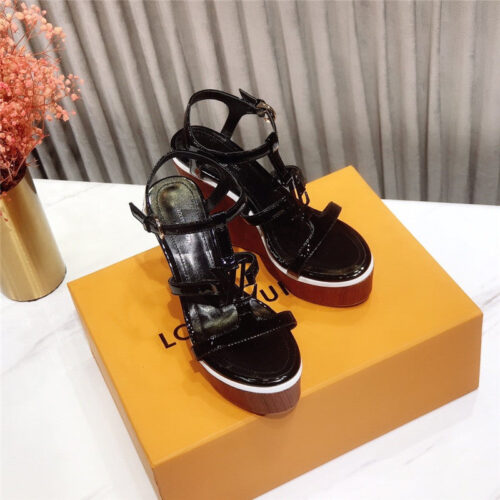 High Quality Luxury Louis Vuitton Heel Sandals – Ref Rh-14483 product detail