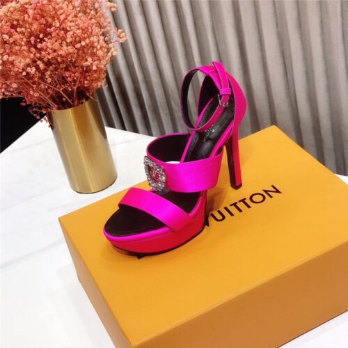 High Quality Luxury Louis Vuitton Heel Sandals – Style 74627 product detail