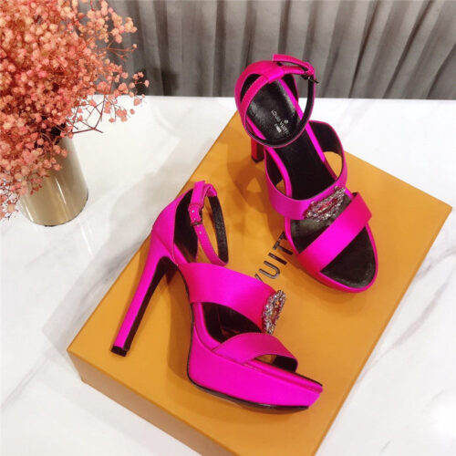 High Quality Luxury Louis Vuitton Heel Sandals – Style 74627