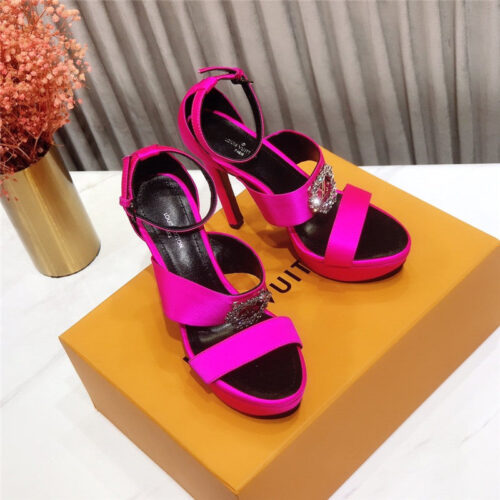 High Quality Luxury Louis Vuitton Heel Sandals – Style 74627 product detail