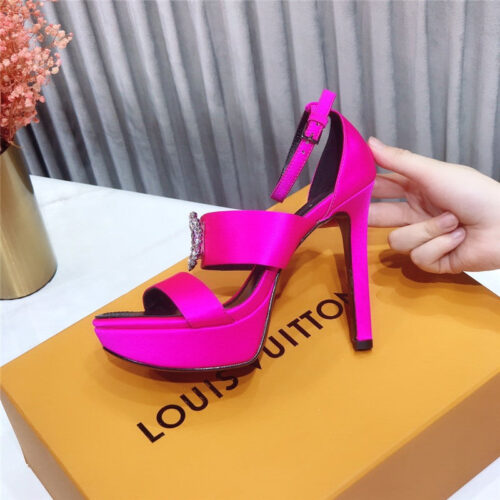 High Quality Luxury Louis Vuitton Heel Sandals – Style 74627 product detail