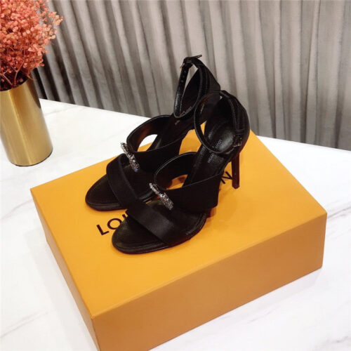High Quality Luxury Louis Vuitton Heel Sandals – Style 31683 alternate view