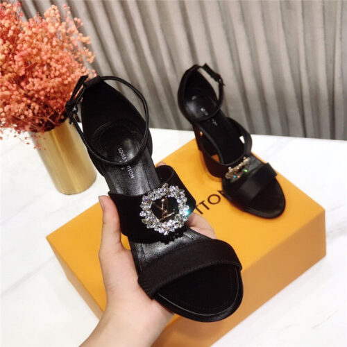High Quality Luxury Louis Vuitton Heel Sandals – Style 31683 product detail