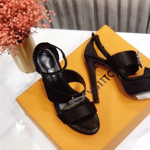 High Quality Luxury Louis Vuitton Heel Sandals – Style 93283 product detail