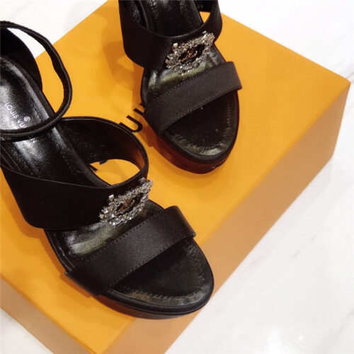 High Quality Luxury Louis Vuitton Heel Sandals – Style 93283 product detail