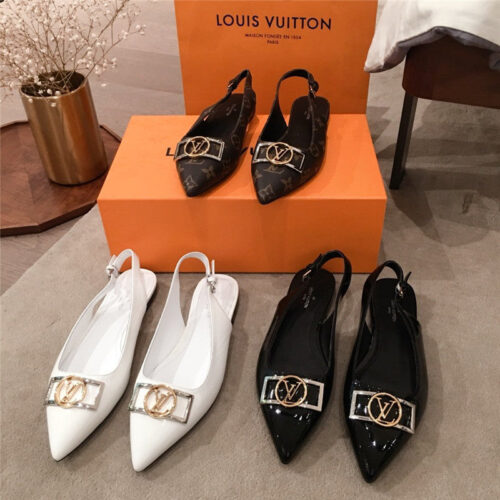 High Quality Luxury Louis Vuitton Flat Sandals – Style 45027