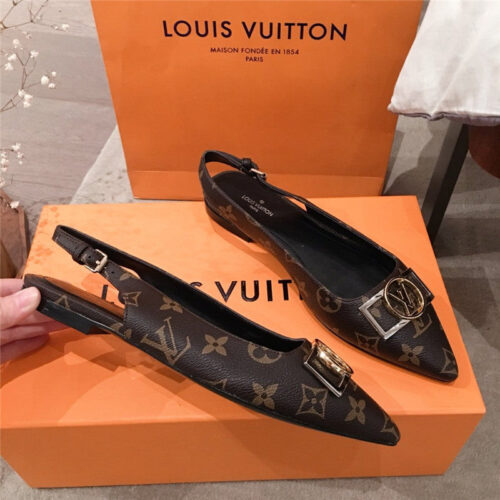 High Quality Luxury Louis Vuitton Flat Sandals – Style 45027 product detail