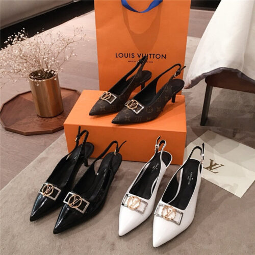 High Quality Luxury Louis Vuitton Heels Sandals – Style 94147