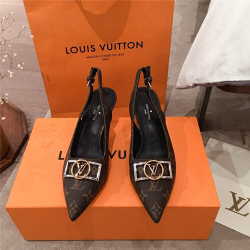 High Quality Luxury Louis Vuitton Heels Sandals – Style 94147 product detail