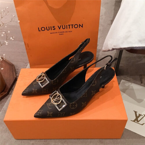High Quality Luxury Louis Vuitton Heels Sandals – Style 94147 alternate view