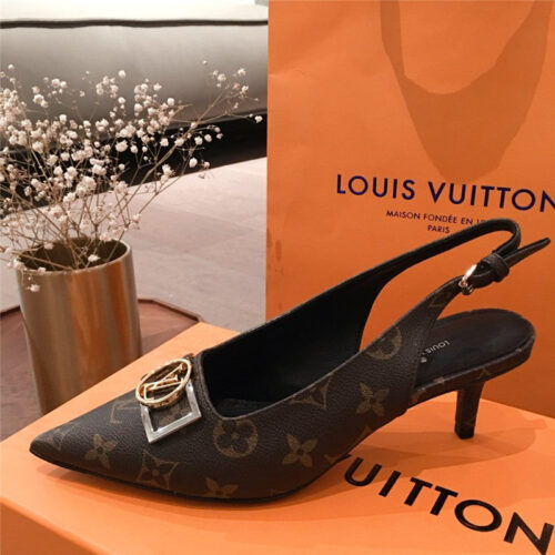High Quality Luxury Louis Vuitton Heels Sandals – Style 94147 product detail