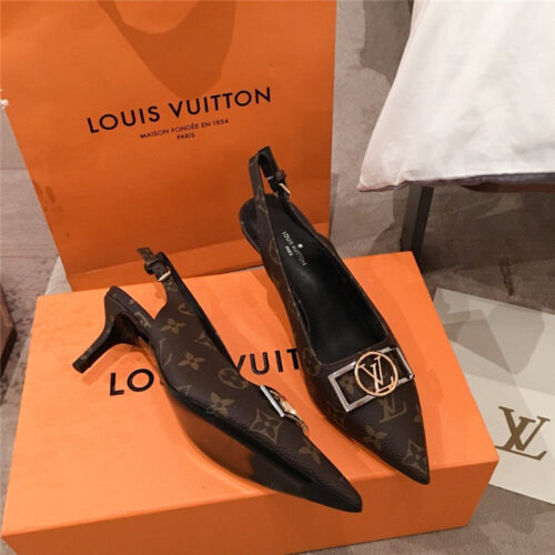 High Quality Luxury Louis Vuitton Heels Sandals – Style 94147 product detail