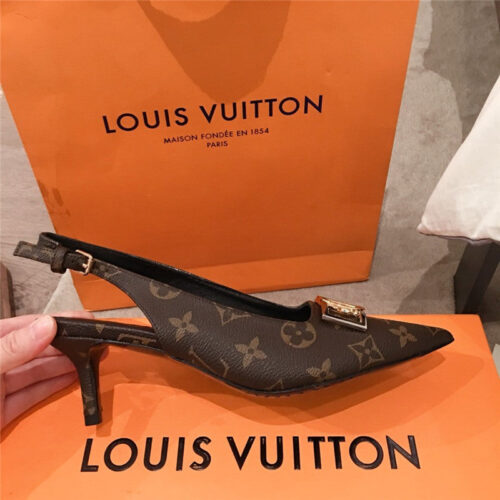 High Quality Luxury Louis Vuitton Heels Sandals – Style 94147 product detail
