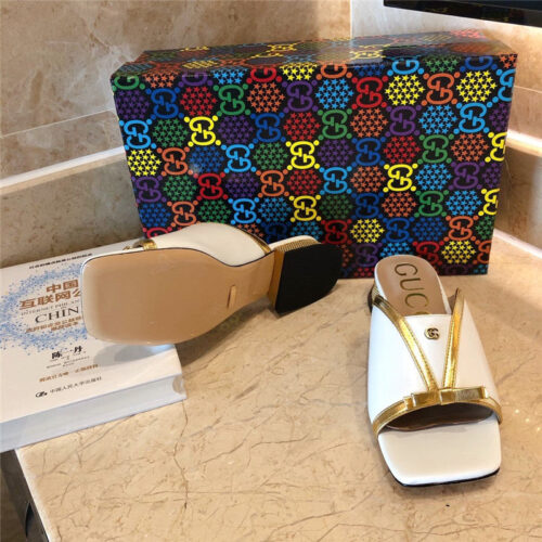 High Quality Luxury Gucci Slippers – Style 51891 product detail