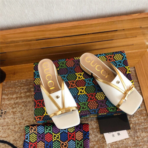 High Quality Luxury Gucci Slippers – Style 51891 product detail
