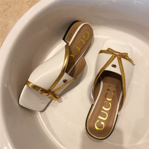 High Quality Luxury Gucci Slippers – Style 51891 product detail