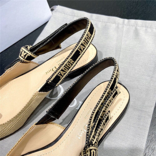 High Quality Luxury Dior Flat Sandals – Style 30054 product detail