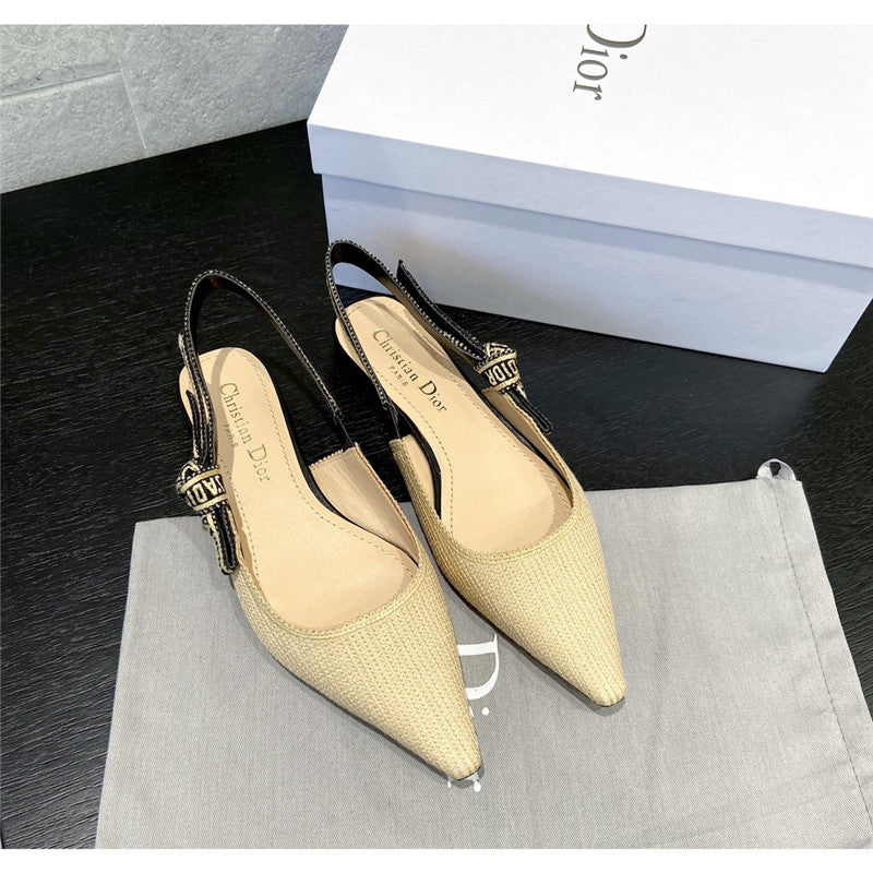 High Quality Luxury Dior Flat Sandals – Style 30054
