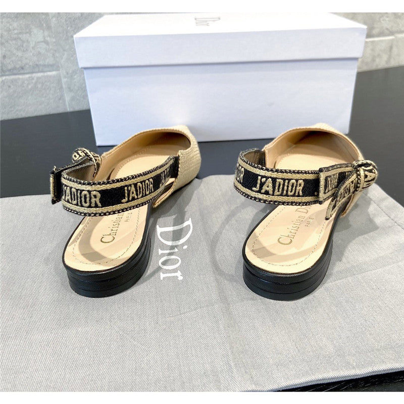 High Quality Luxury Dior Flat Sandals – Style 30054 product detail