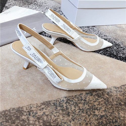 High Quality Luxury Dior Jadior Rhinestone Sandals