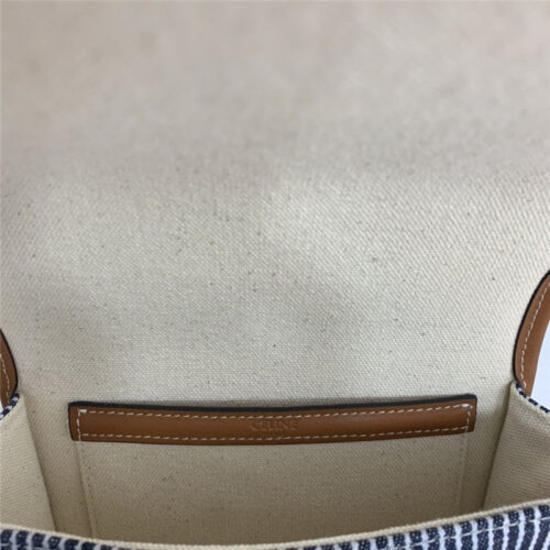 High Quality Luxury Celine Folco Triomphe Canvas Medium Handbag Bags product detail