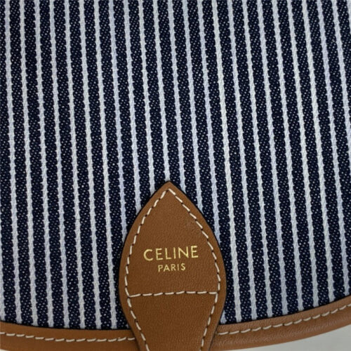 High Quality Luxury Celine Folco Triomphe Canvas Medium Handbag Bags product detail
