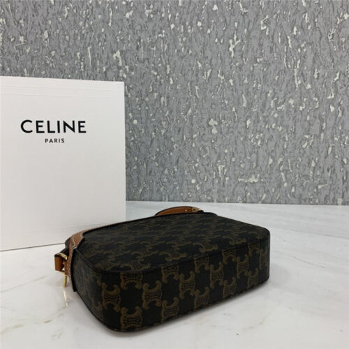 High Quality Luxury Celine Small Camera Bag In Triomphe Canvas Bags – Style 24909 product detail