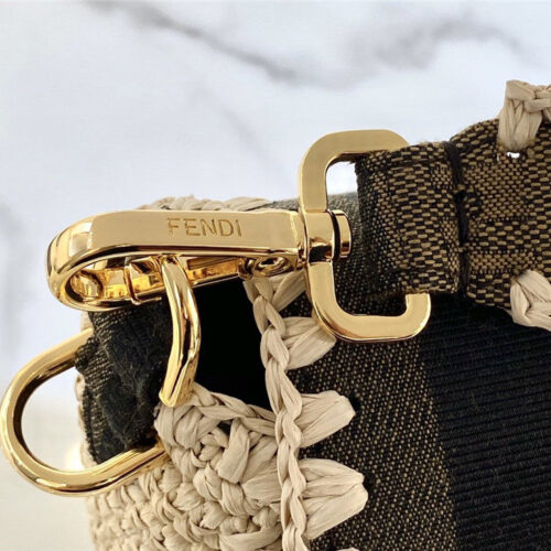 High Quality Luxury Fendi Baguette Weave Bag product detail