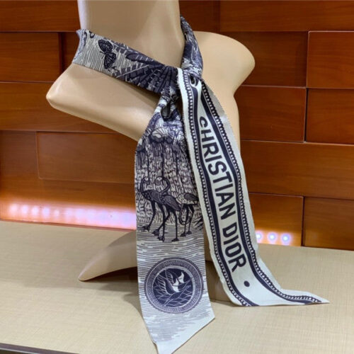 High Quality Luxury Dior Ribbon Scarves alternate view