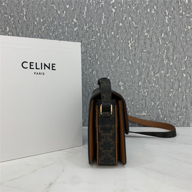 High Quality Luxury Celine Triomphe Canvas Shoulder Bag product detail