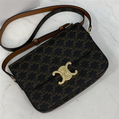 High Quality Luxury Celine Triomphe Canvas Shoulder Bag product detail