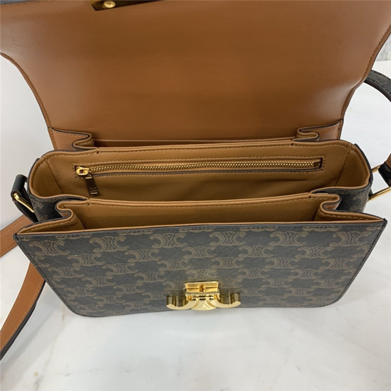High Quality Luxury Celine Triomphe Canvas Shoulder Bag product detail
