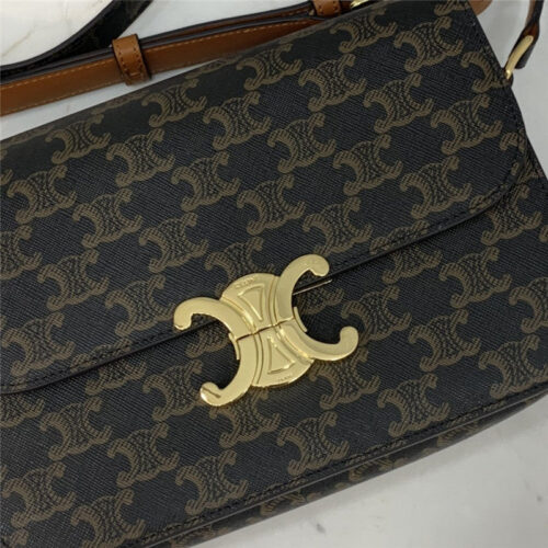 High Quality Luxury Celine Triomphe Canvas Shoulder Bag product detail