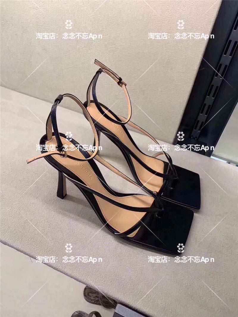 High Quality Luxury Bottega Veneta Heels Sandals Womens – Style 39430 product detail