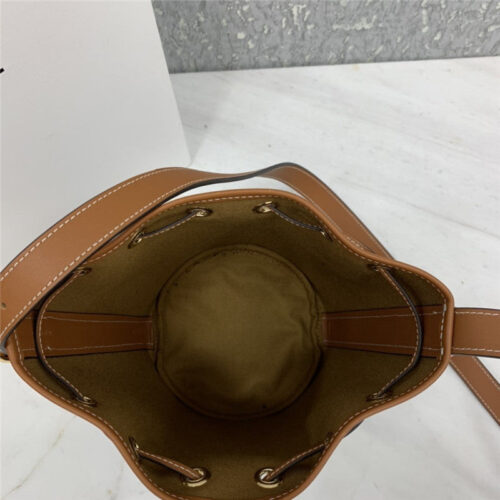 High Quality Luxury Celine Small Drawstring Bag In Triomphe Canvas Bags – Style 24913 product detail