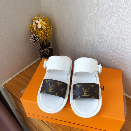 High Quality Luxury Louis Vuitton Sandals Womens – Style 55075 alternate view