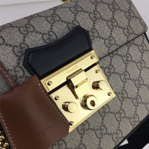 High Quality Luxury Padlock GG Small Bamboo Shoulder Bag product detail
