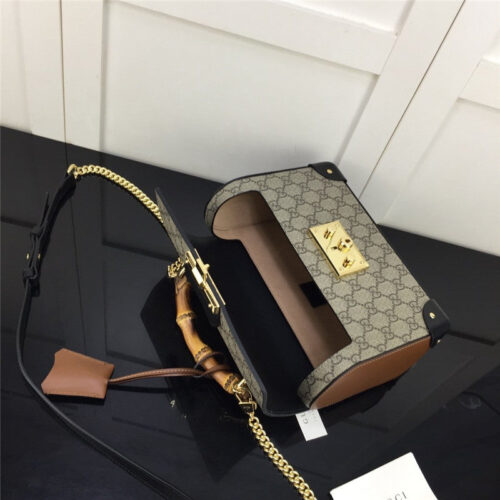 High Quality Luxury Padlock GG Small Bamboo Shoulder Bag product detail