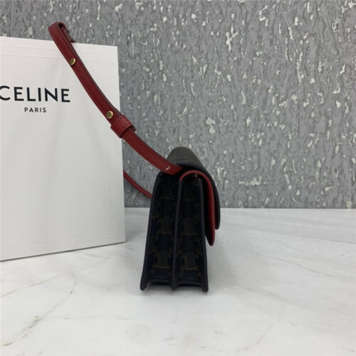 High Quality Luxury Celine Triomphe Canvas Handbag – Style 24975 product detail